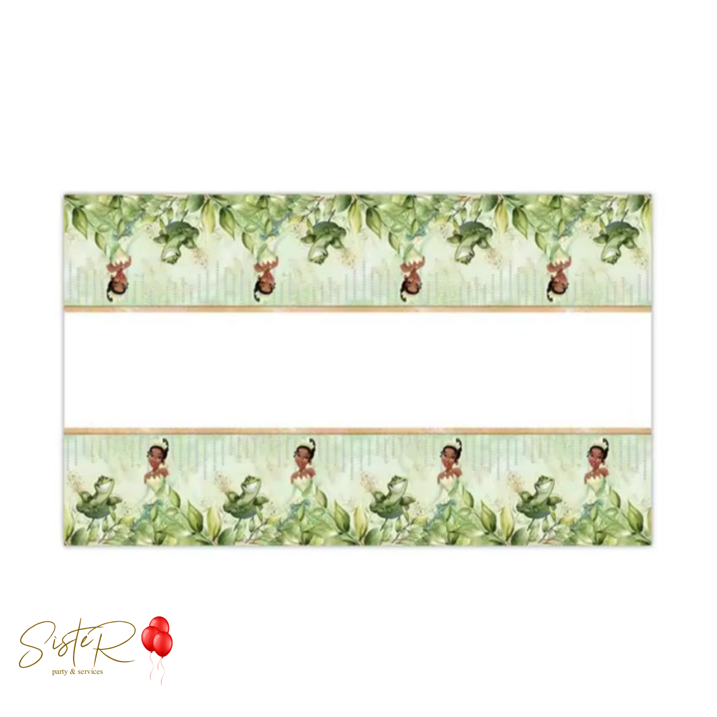 Tovaglia in Plastica Principessa Tiana