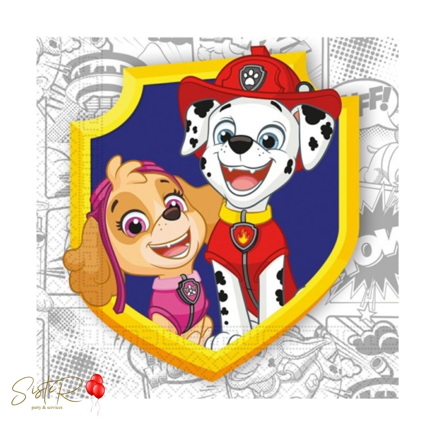 Tovaglioli Paw Patrol