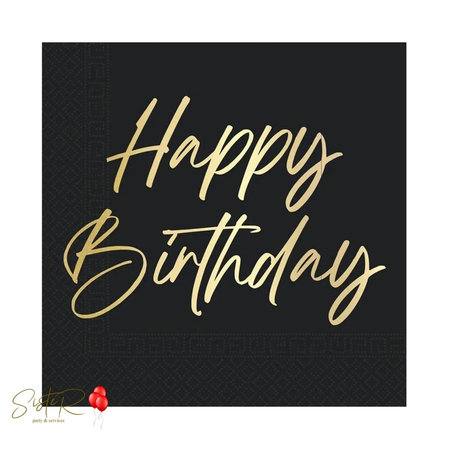 Tovaglioli Happy Birthday