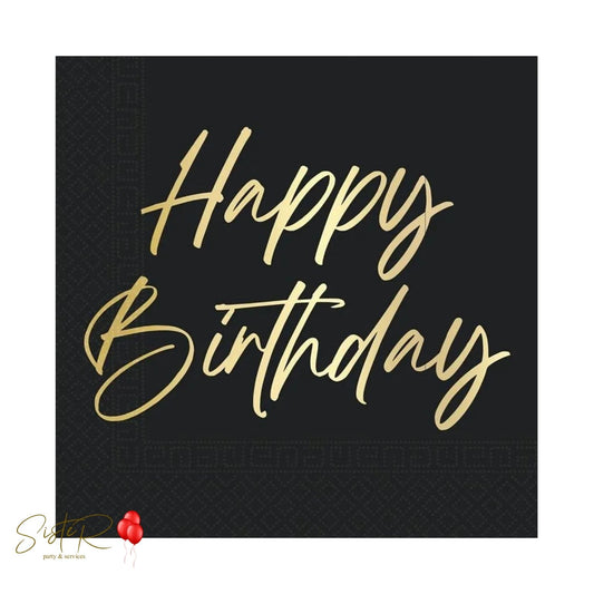 Tovaglioli Happy Birthday