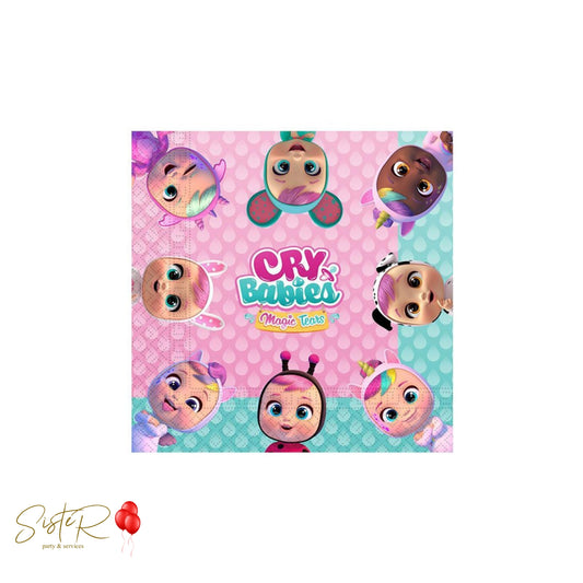 Tovaglioli di Carta Cry Babies 20pz