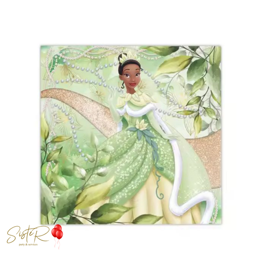 Tovaglioli di Carta Principessa Tiana "La Principessa e il Ranocchio" - 20 pz