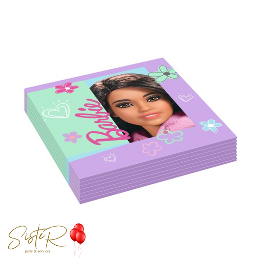 Tovaglioli 33 x 33 cm Barbie Sweet Life 16 pz