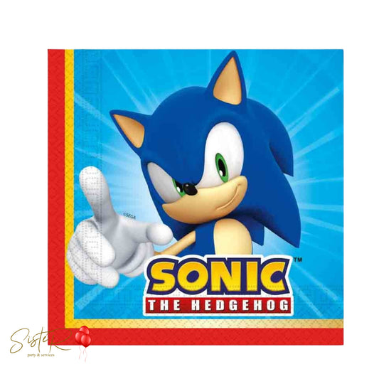 Tovaglioli Sonic the Hedgehog