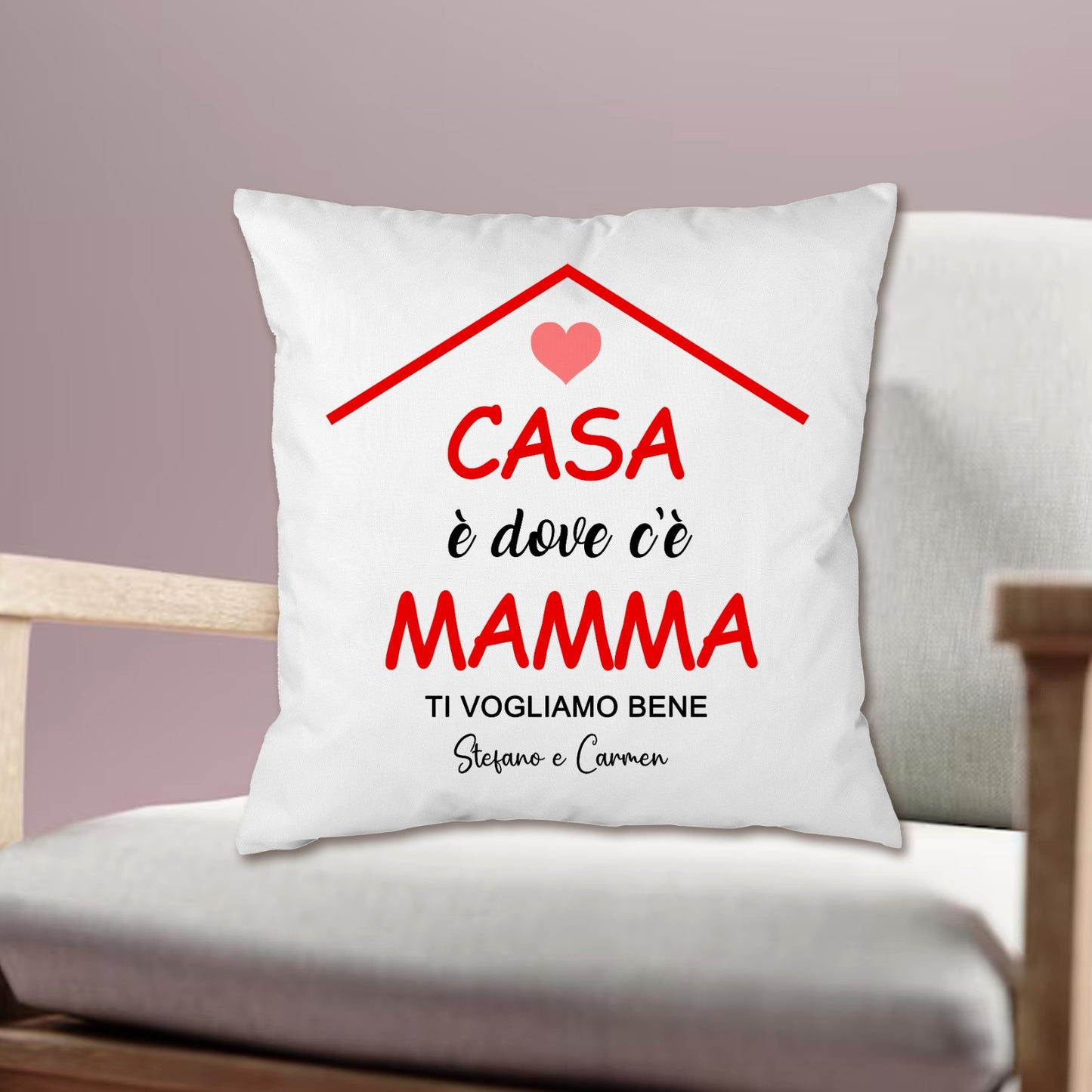 Cuscini Personalizzati Festa della Mamma – Con Foto, Nome e Dedica