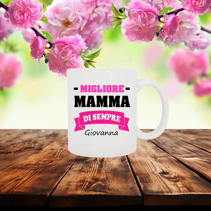 Tazze Personalizzate Festa della Mamma – Idea Regalo Unica con Nome e Foto