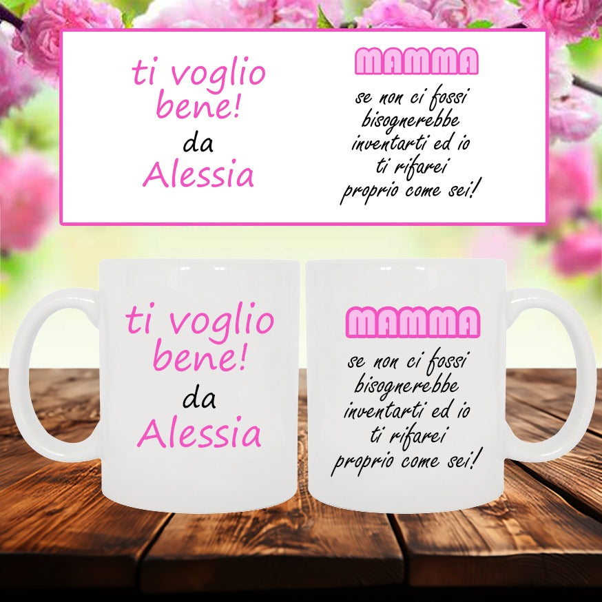 Tazze Personalizzate Festa della Mamma – Idea Regalo Unica con Nome e Foto