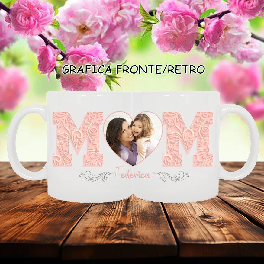 Tazze Personalizzate Festa della Mamma – Idea Regalo Unica con Nome e Foto