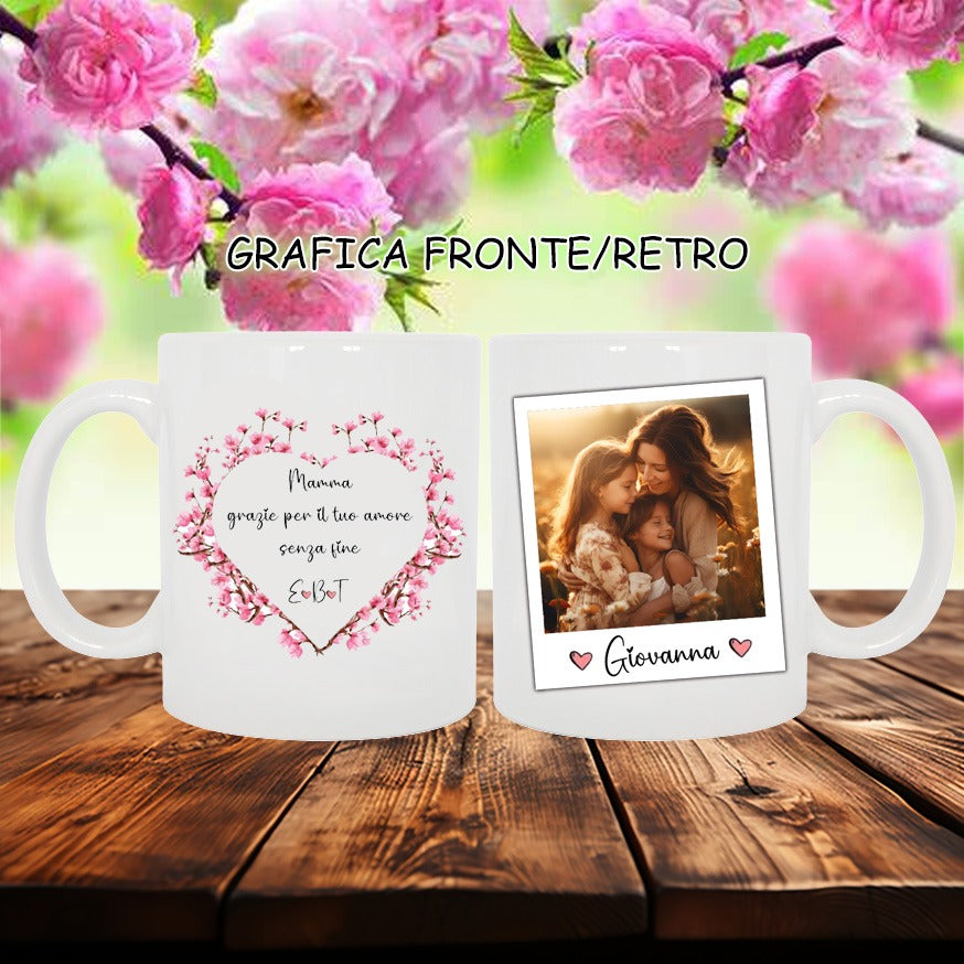 Tazze Personalizzate Festa della Mamma – Idea Regalo Unica con Nome e Foto