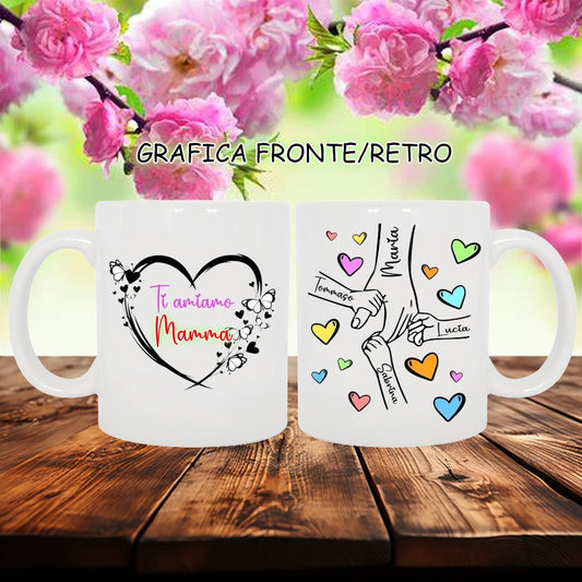 Tazze Personalizzate Festa della Mamma – Idea Regalo Unica con Nome e Foto
