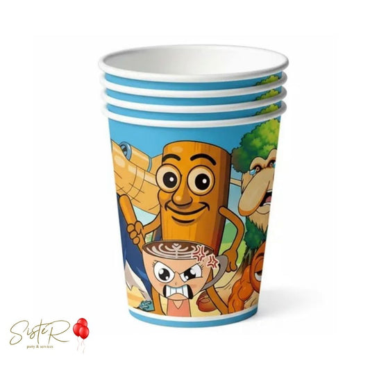 Bicchieri Festa Brainrot - Meme & Internet Culture - 10 pz