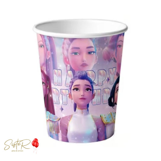 Bicchieri K-Pop Demon Hunters - Set 10 pezzi