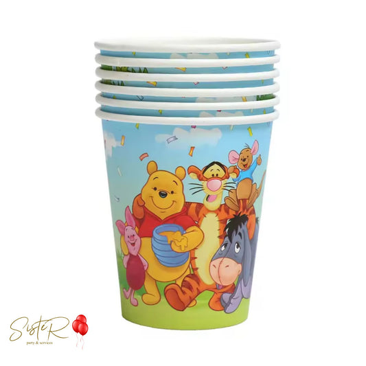 Bicchieri Winnie the Pooh - 6 pezzi