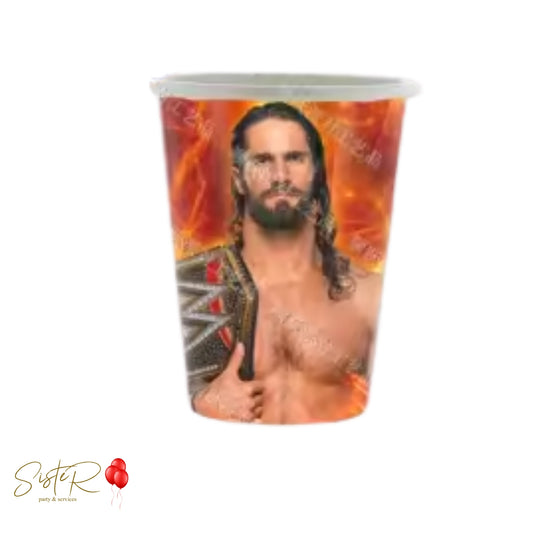 Bicchieri di Carta Wrestling