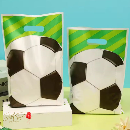Sacchetti Regalo in PVC Tema Calcio - Non Confezionati