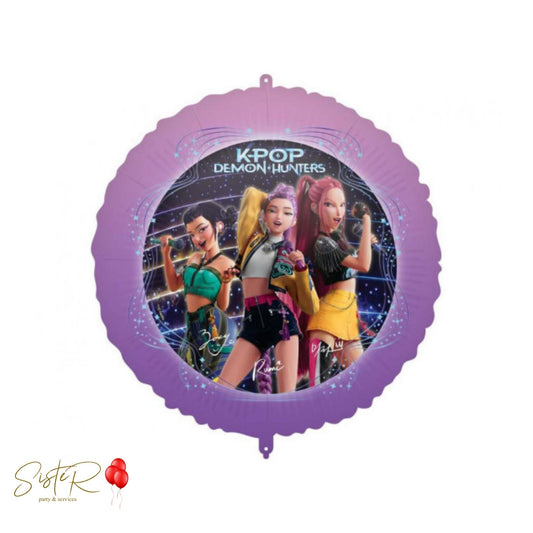 Palloncino Foil K-Pop Demon Hunters 18” / 45 cm – HUNTR/X