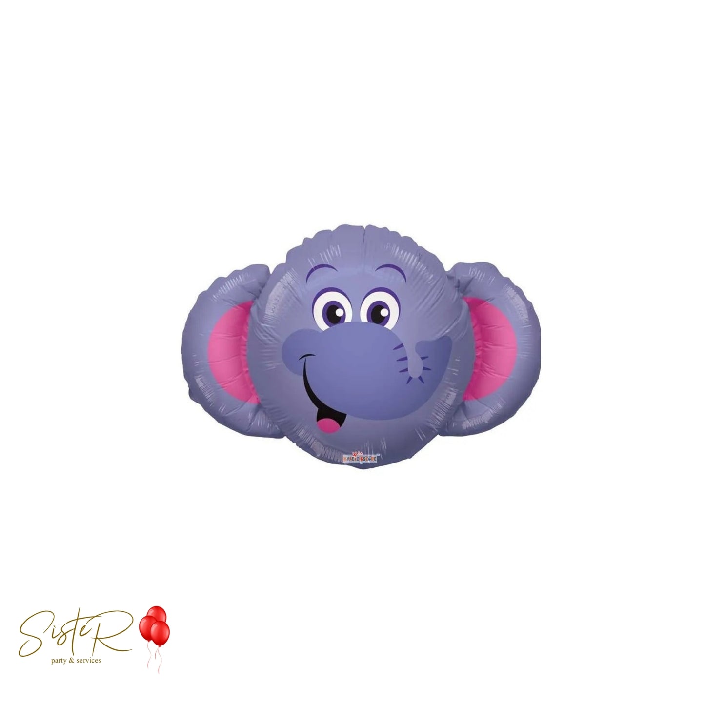 Palloncino Minishape Testa di Elefante - 35cm