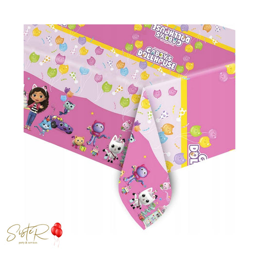Tovaglia in Plastica Gabby's Dollhouse - 120x180cm
