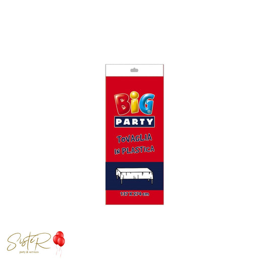 Tovaglia in Plastica PVC 137 × 274 cm – Big Party