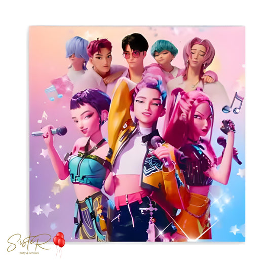 Tovaglioli K-Pop Demon Hunters - 20 pz