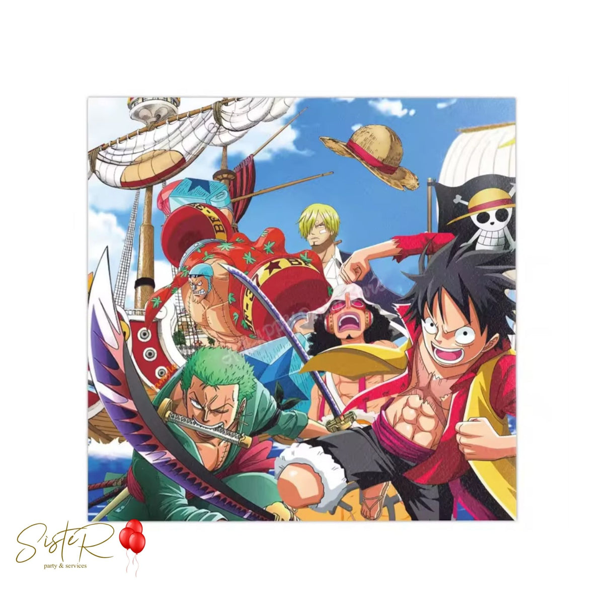 Tovaglioli One Piece 33×33 cm – 20 pz