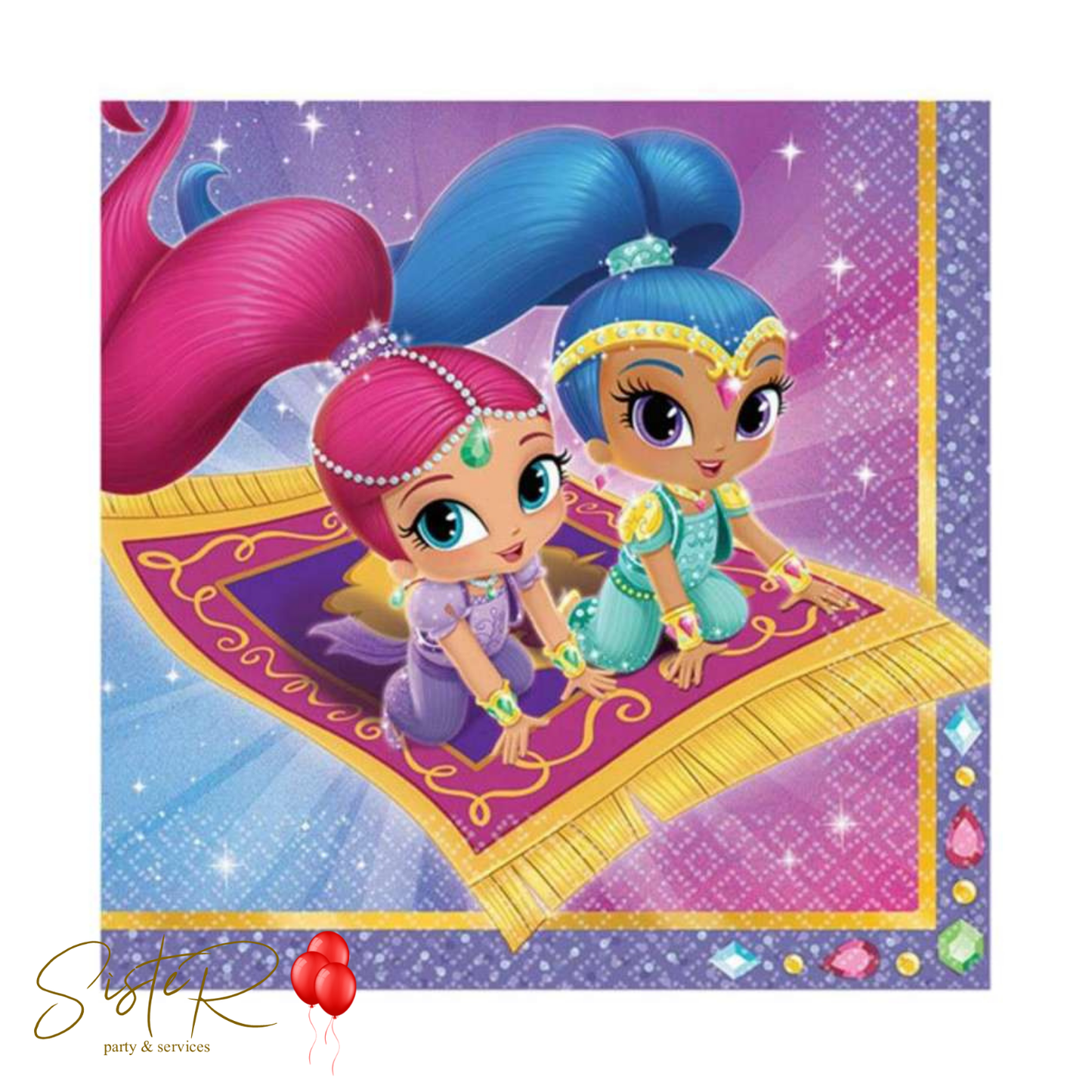 Tovagliolo Shimmer & Shine 20pz