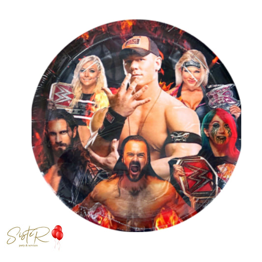 Piatti di Carta Wrestling